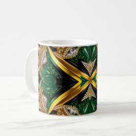 Mok met Jamaicaanse kleuren Design