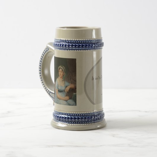 Mok met Jane Austen (Voorkant links)