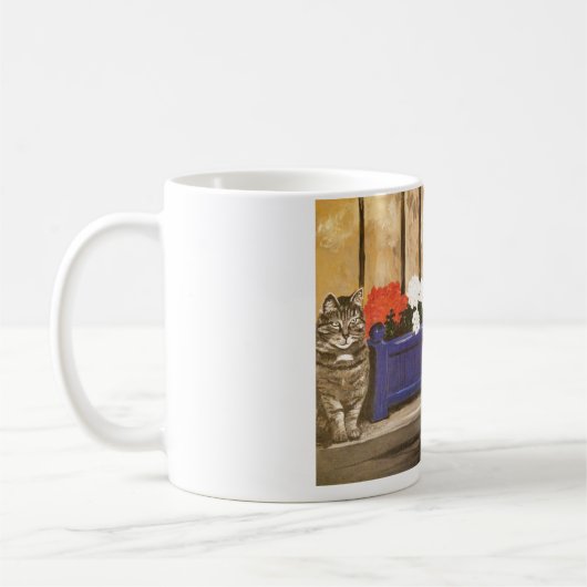 Mok met kat- en bloemkool (Links)