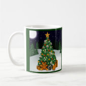 Mok met kerstbomen voor Beren (Links)