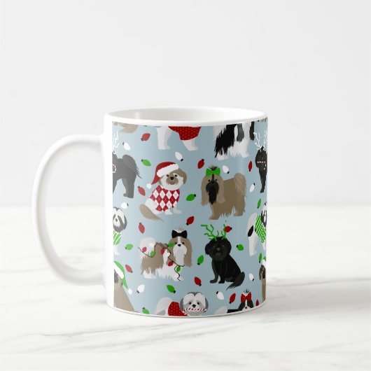 Mok met kerstcadeau bij Tzu Dogs (Links)