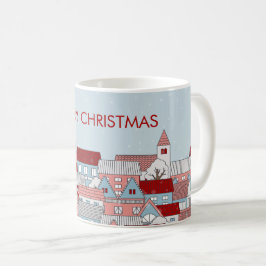 Mok met kerstcadeaukoffie