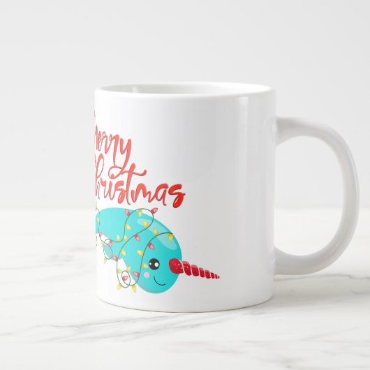 Mok met kerstcadeaus - Jumbo-Mok (Rechts)