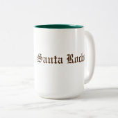 Mok met kerstcadeaus voor kerstcadeaus (Voorkant rechts)