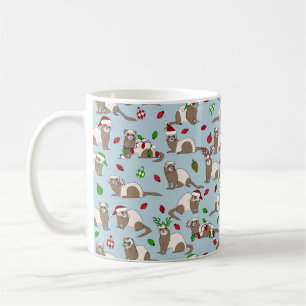 Mok met kerstfretten Coffee
