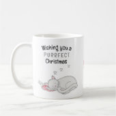 Mok met kerstkledinghoes (Links)