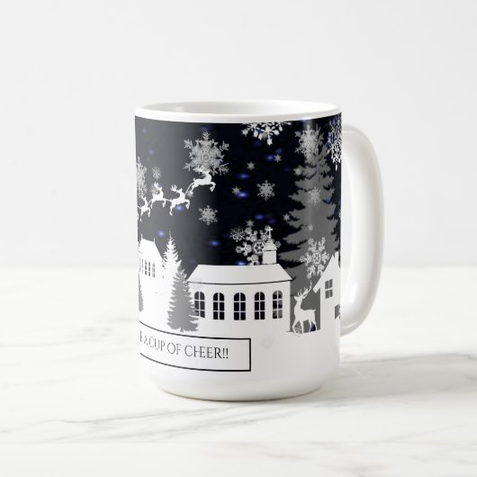 Mok met kerstklep (Voorkant rechts)