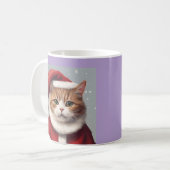 MOK MET KERSTKOFFIE VAN SANTA HAT (Voorkant links)