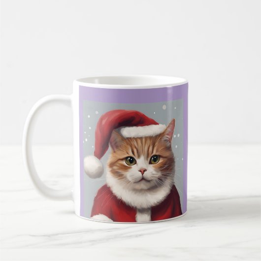 MOK MET KERSTKOFFIE VAN SANTA HAT (Links)