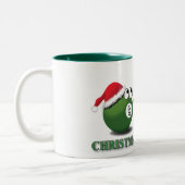 Mok met kerstkus Shot (Links)