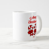 Mok met kerstsnoep Canes Jumbo (Voorkant rechts)