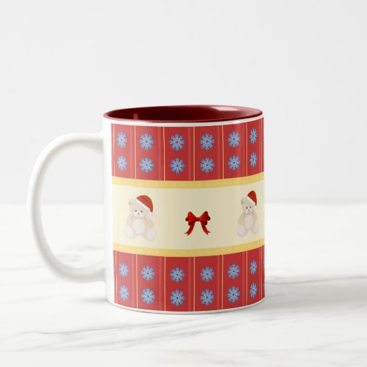 Mok met kerstTeddy (Links)