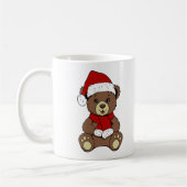 Mok met kerstteddy Bear (Links)