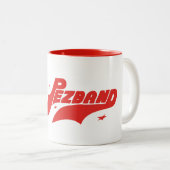 Mok met Klassieke logo met pensband (Voorkant rechts)