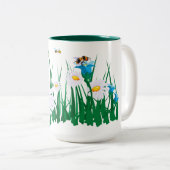 Mok met kleur binnenin (Voorkant rechts)