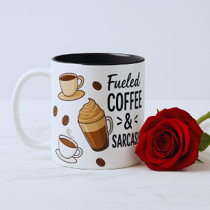 Mok met koffie en sarcasme – Funny Gift