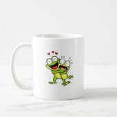 Mok met Koppeltje Lieve Kikkers (Links)