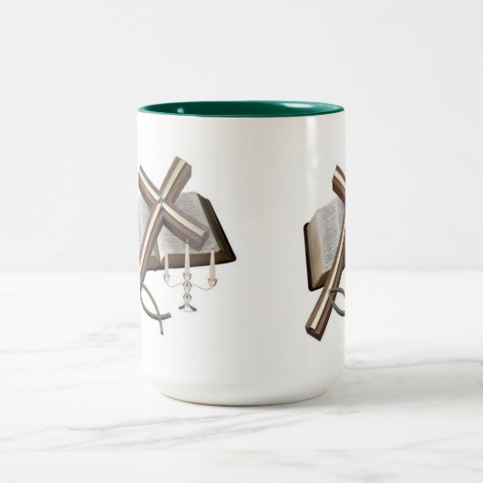 MOK MET KROSS EN BIBLEGREEN EN WITTE (Center)