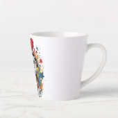 mok met lachende pitbull (Rechts)