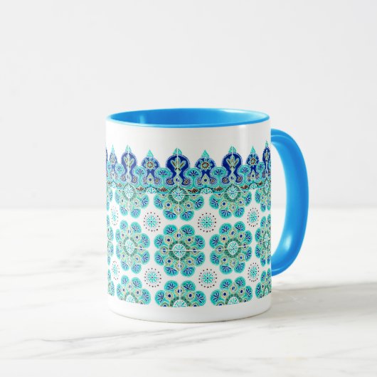 Mok met landelijk huisje design (Voorkant rechts)