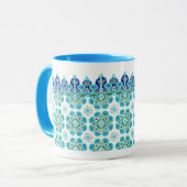 Mok met landelijk huisje design (Voorkant links)