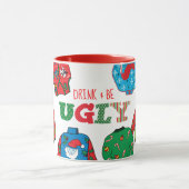 Mok met lelijke kerst in Sweater (Midden)