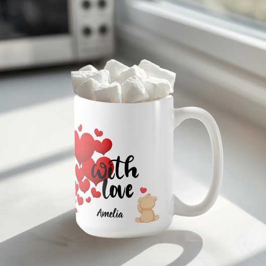 Mok met liefde persoonlijk gemaakt