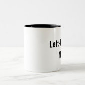 Mok met linkshandige tweetone koffie (Center)