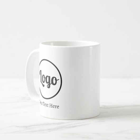Mok met logo (Voorkant links)