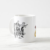 Mok met logo;  kunst (Voorkant links)