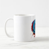 Mok met logo-ontwerp (Links)