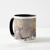 Mok met longen en gember (Voorkant links)