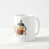Mok met 'Meer koffie alstublieft' tekst (Voorkant rechts)