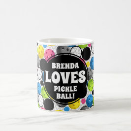 Mok met meerdere kleuren voor Pickleball Coffee