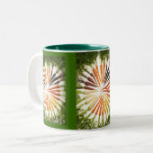 Mok met meerdere kleuren voor wortelen (Voorkant links)