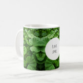 mok met monogram voor plantenliefhebbers (Voorkant links)