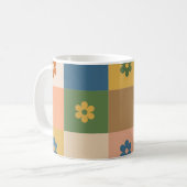 Mok met mooi bloemmotief (Voorkant links)