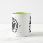 mok met mooi gedicht van Rumi over de liefde voor  (Midden)