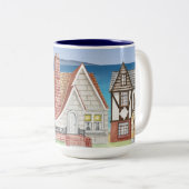 Mok met mooie startpunten op het strand (Voorkant rechts)