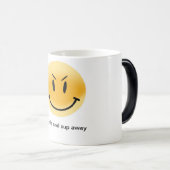 Mok met morphing glimlach (Voorkant rechts)