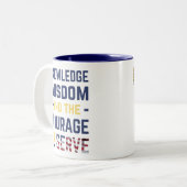 Mok met Motto (Voorkant links)