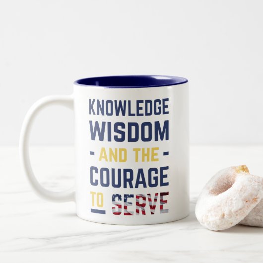 Mok met Motto (Met donut)