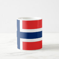 Mok met Noorse vlag