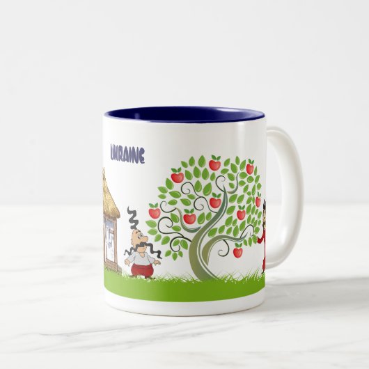 Mok met Oekraïense kozakken (Voorkant rechts)