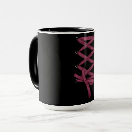 Mok met ontlasting (Voorkant links)