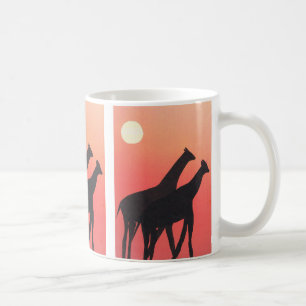 Mok met ontwerp van Giraffe