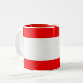Mok met Oostenrijkse vlag