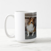Mok met originele foto 3 Shelties (Links)