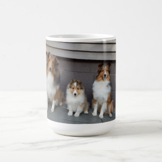 Mok met originele foto 3 Shelties