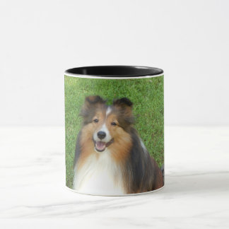 mok met originele Sheltie foto
